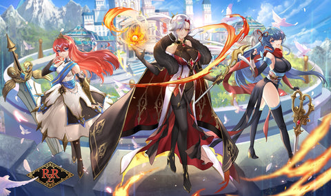 Grand Fantasy - Official Red Zone Rogue / Hanh Chu Collab Playmat