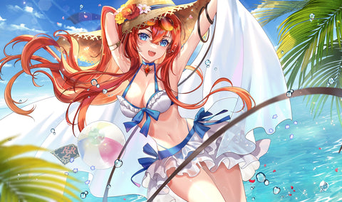Summertime Etoile - Official Red Zone Rogue / Hanh Chu Collab Playmat