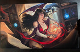 Katsumi's Study (ReShuffled) - Official Red Zone Rogue Stitched Playmat