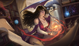 Katsumi's Study (ReShuffled) - Official Red Zone Rogue Stitched Playmat