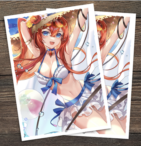 Summertime Etoile - Official Red Zone Rogue / Hanh Chu Collab Dragon Shield Sleeves